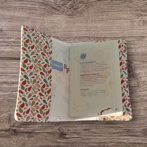 Etui ou protège passeport en tissu