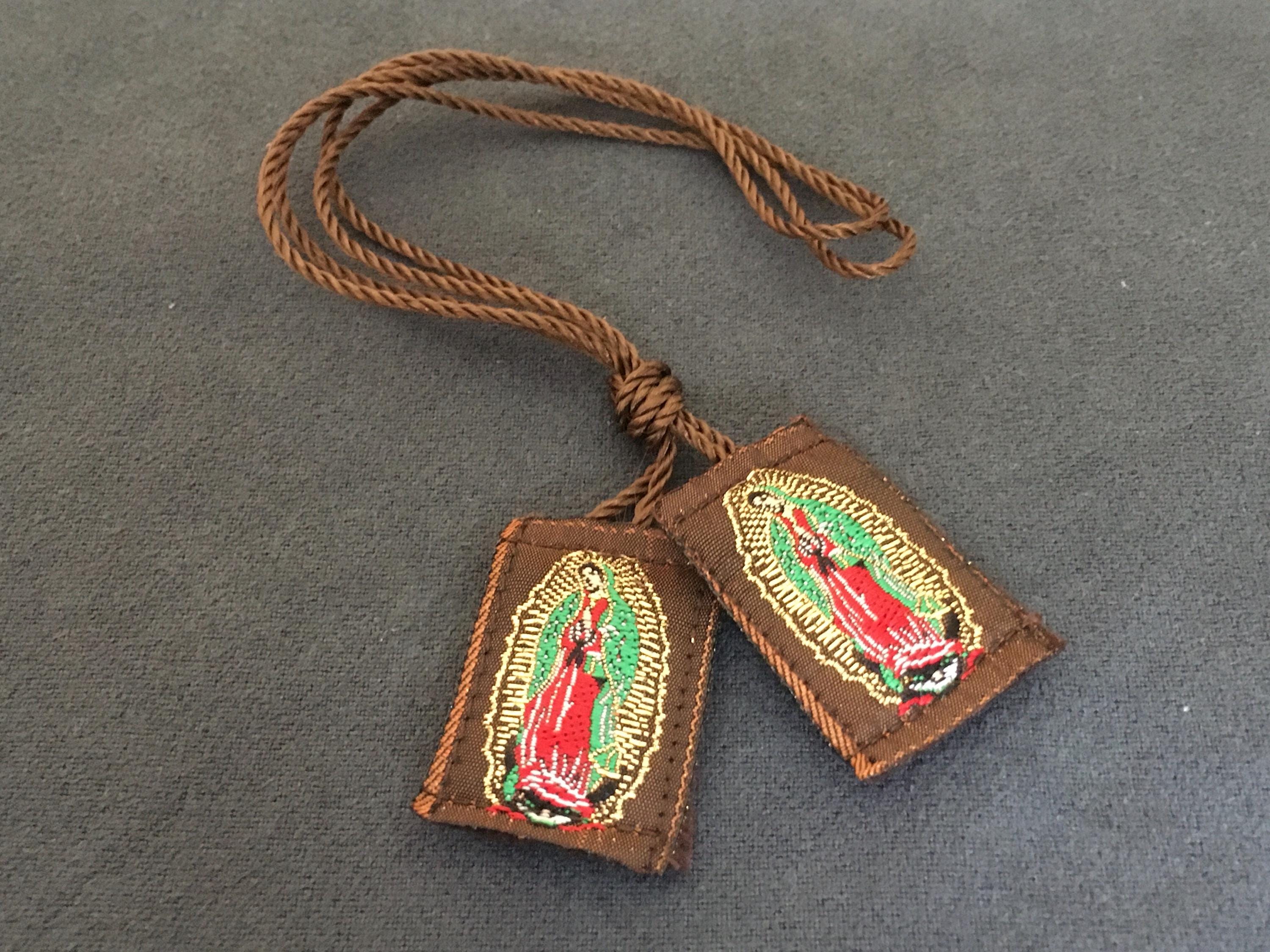925 Sterling Zilver, Maagd Maria Ketting, Vergulde Vrouwen/mannen Christelijke Sieraden, Onze Lieve Vrouw van Guadalupe Hanger Ketting