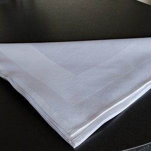 White tablecloth