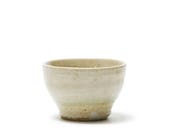 Handmade Sake Cup with Original Pale Green Glaze Japanese Pottery shot glass choko guinomi wabi sabi eco friendly