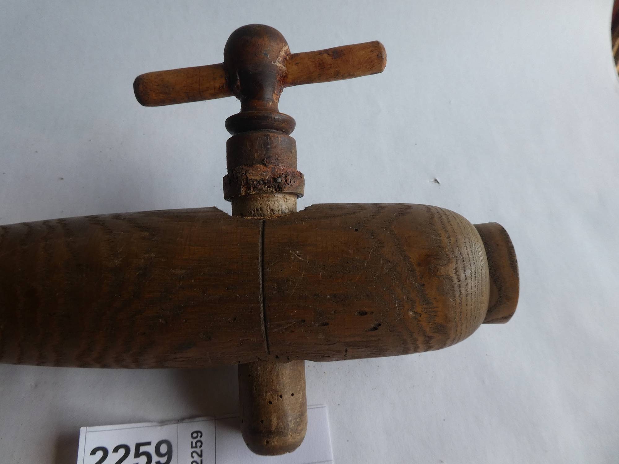 2259 Large Wooden Tank Faucet Etsy UK