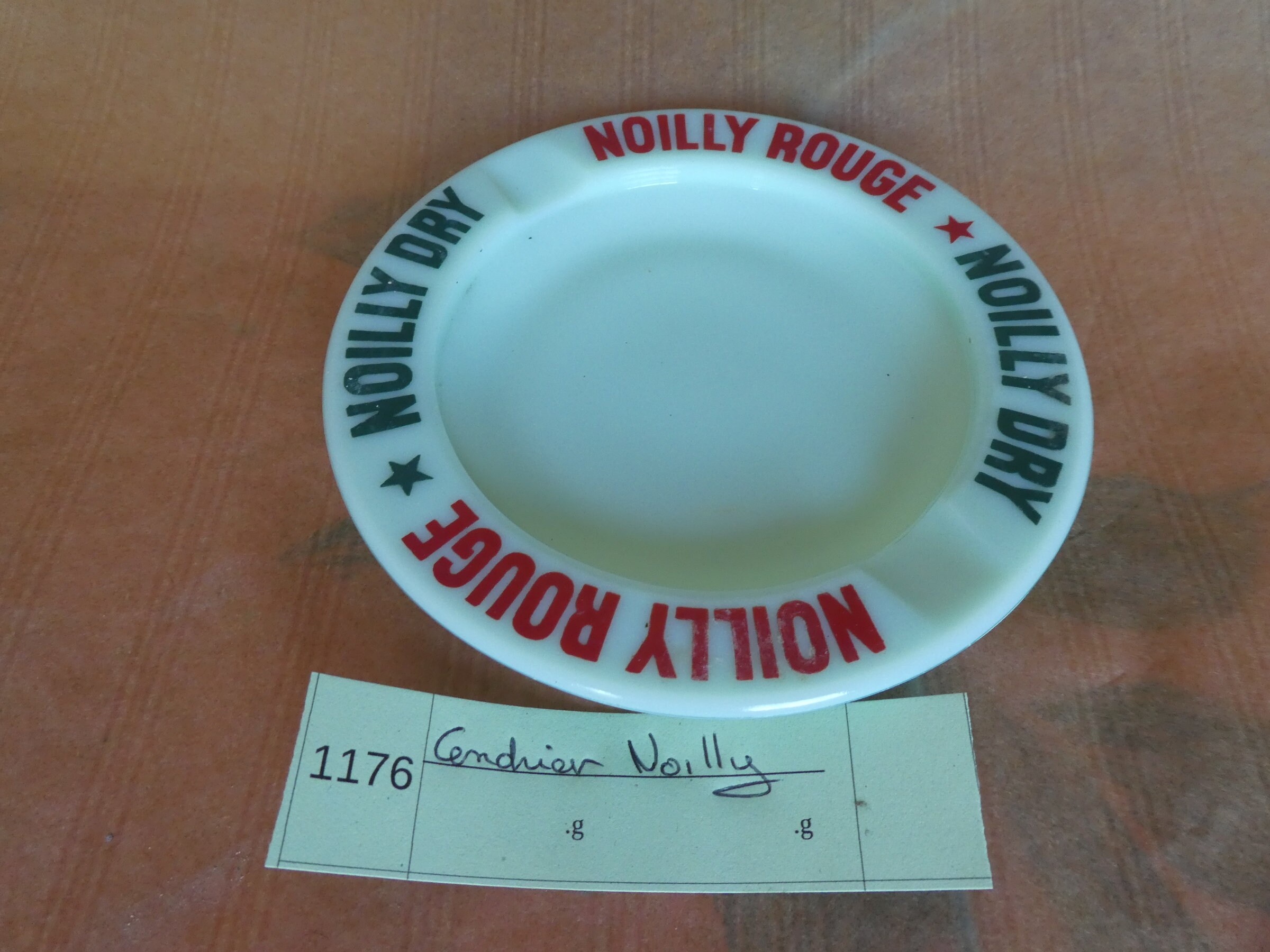 1176 Cendriers en Verre Publicitaire Noilly