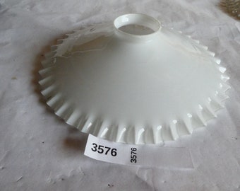 3572 Scalloped Glass Shade & 3573, 3574, 3575, 3576,