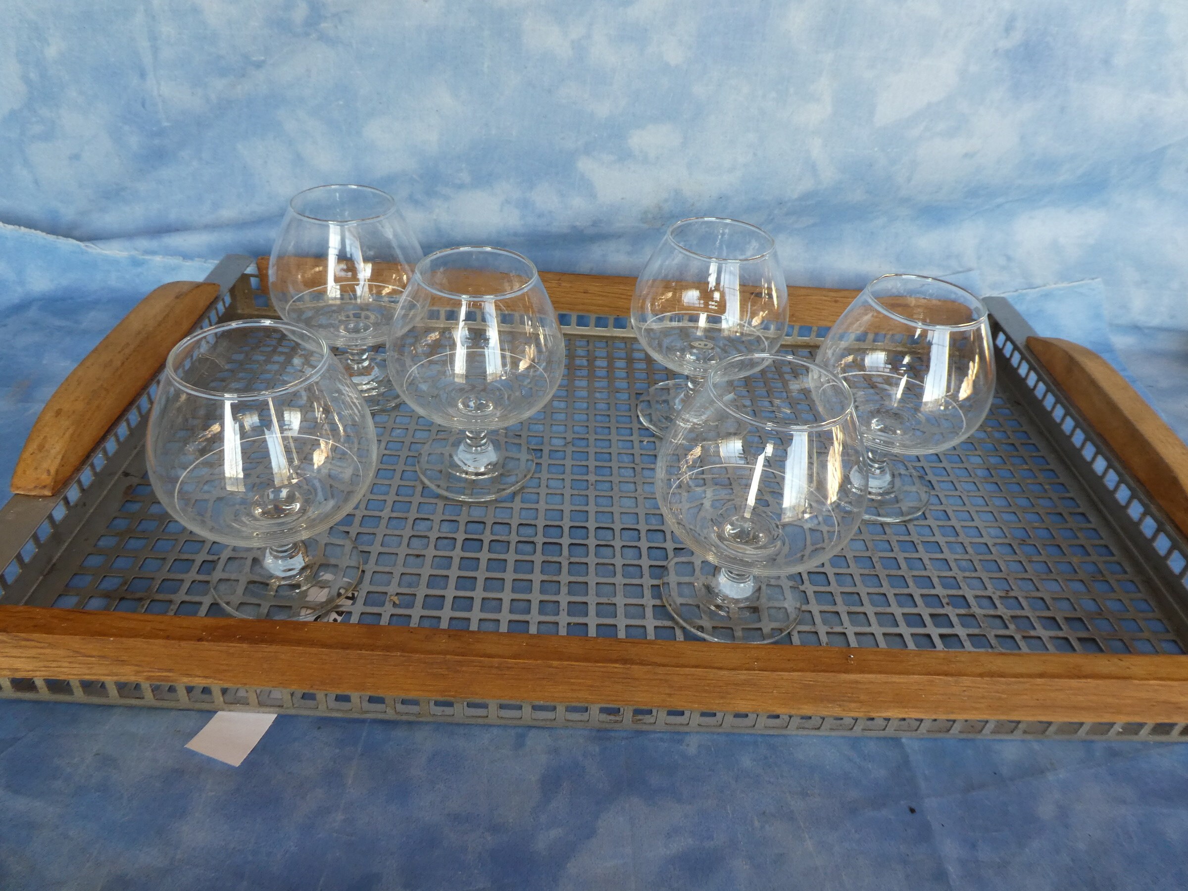 1733 - 8 Verres à Cognac, Shooters.