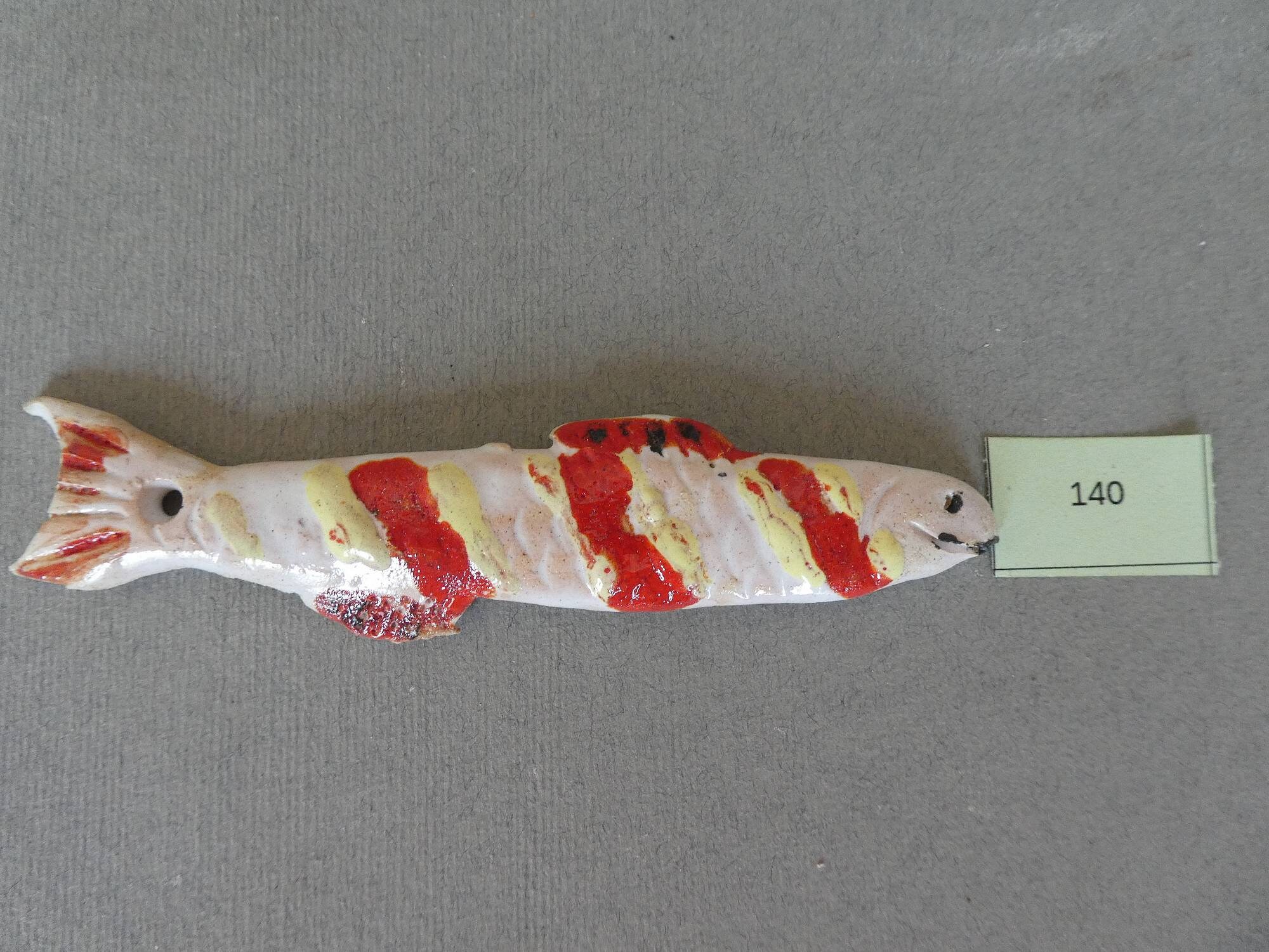 Sardine Terre Cuite Vernissée