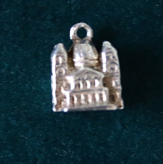 Vintage Silver St Paul's Cathedral London Bracele… - image 4