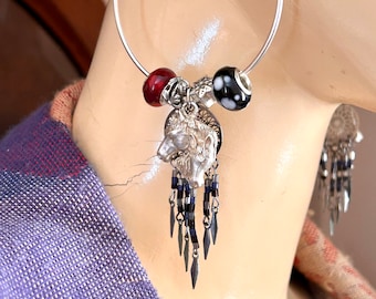 Creole horses earrings