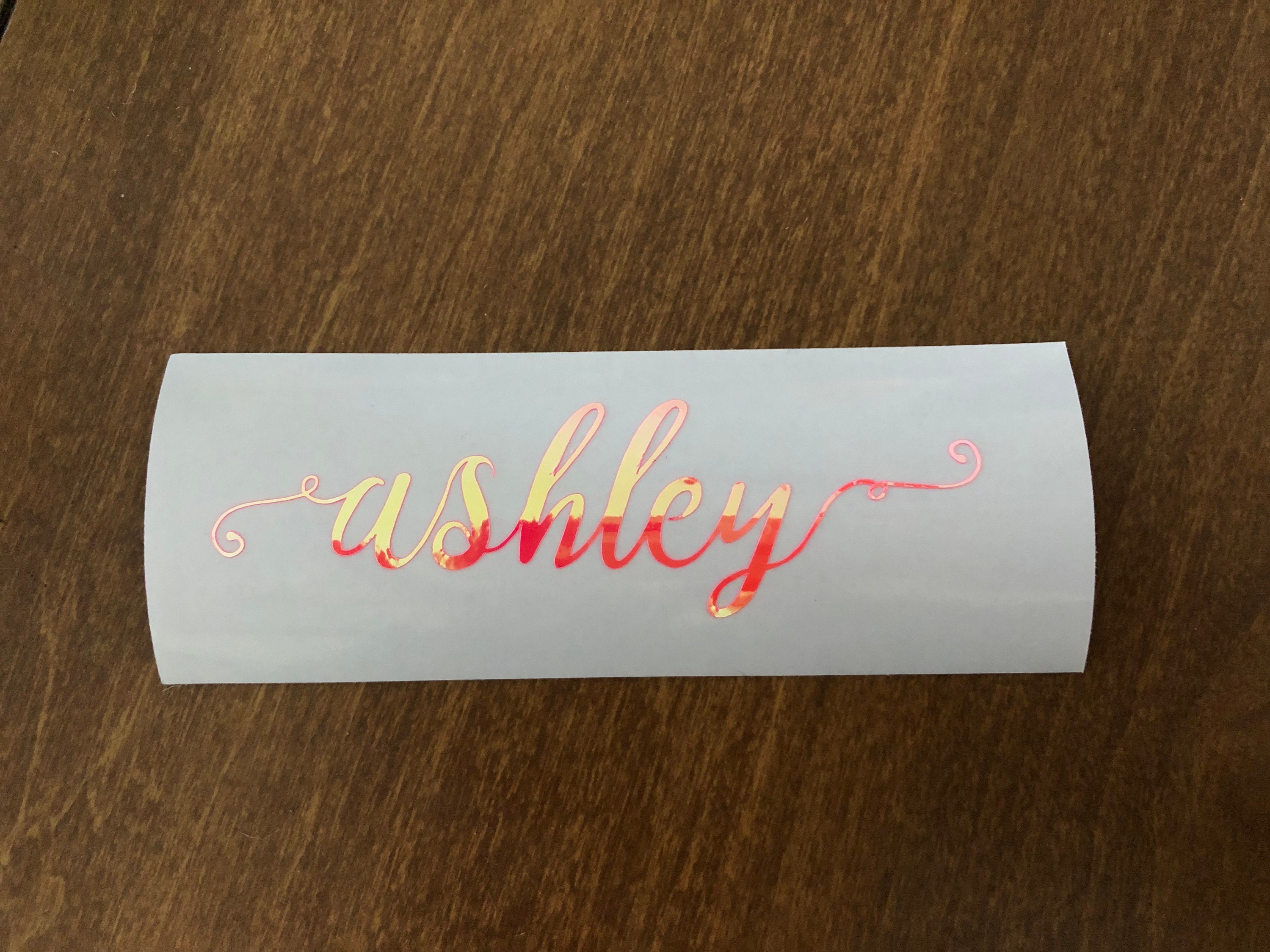 small custom name sticker decal name decal name labels etsy