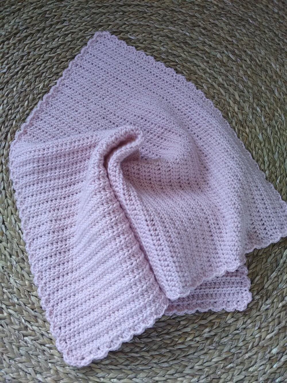 Couverture Naissance Au Crochet