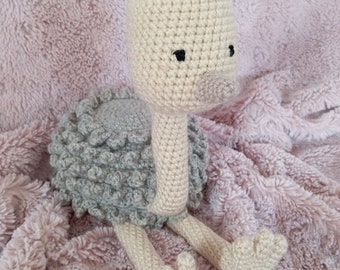 Autruche au crochet