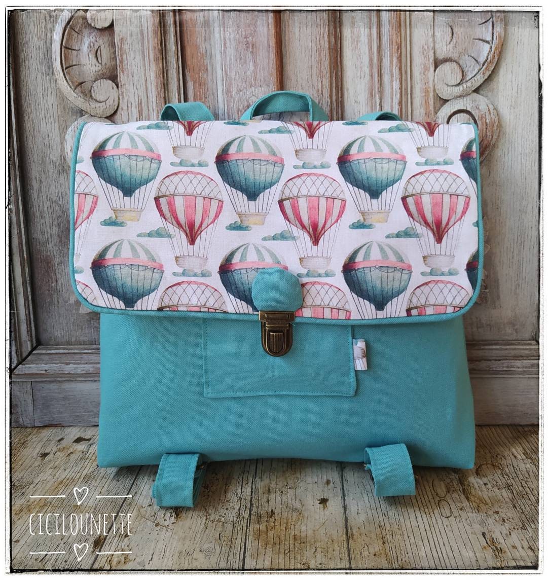 Etsy best sale cartable maternelle