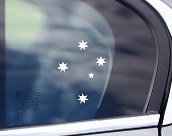Southern Cross Stars Australian Car Sticker High Quality Vinyl Decal Proud Aussie Australia