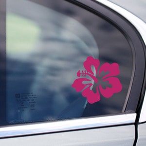 thumbnail image 2 of Florida Gators 'Gator Girl Hibiscus Strip' Vinyl Decal – UF Car Truck Window Sticker 2 of 5
