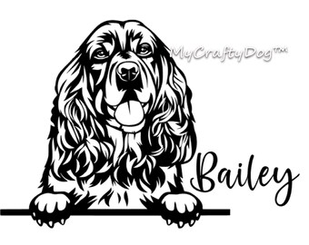 thumbnail image 2 of Buy English Cocker Spaniel Dog Sticker Online 2 of 10