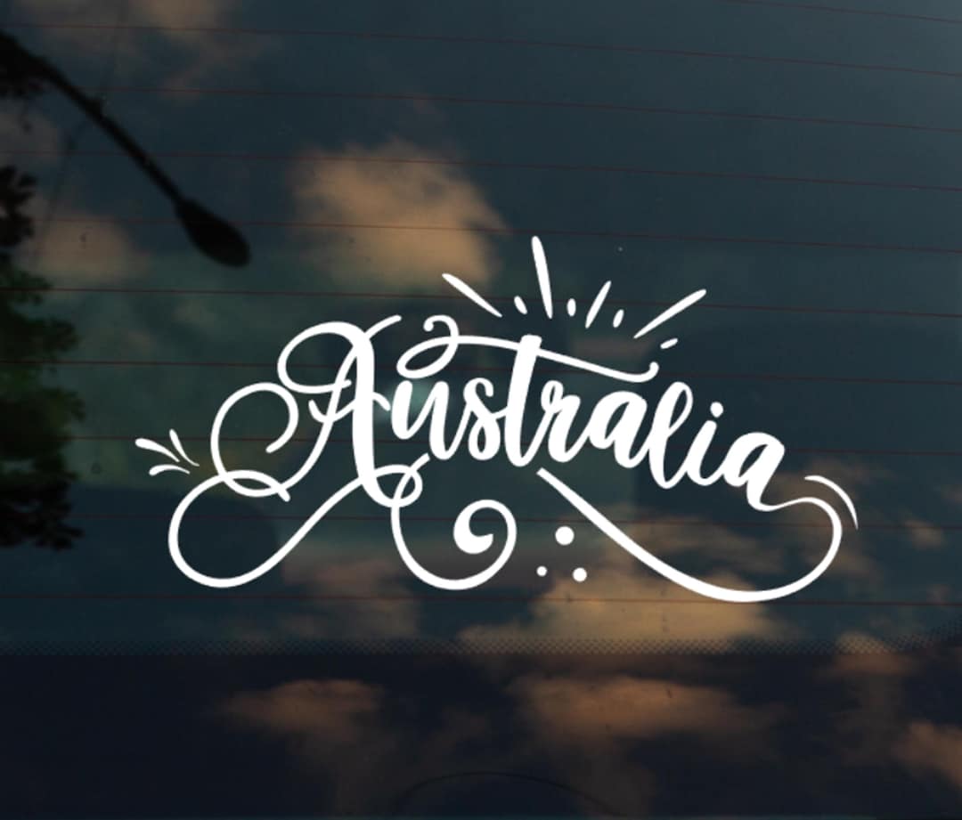 Australia Car Sticker I Window Decal | Aussie Pride | Quality Vinyl ...