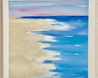 Tableau peinture à l’huile La Mer