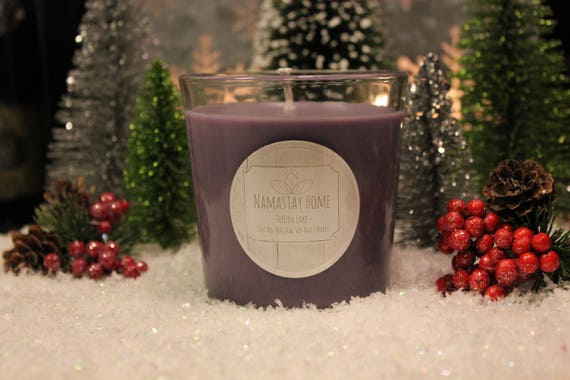 Frozen Lake All Natural Soy Wax Candles Etsy