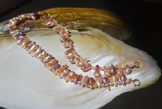 Collier Ras-du-cou En Perles De Culture - Fermoir En Or Massif 18 Carats - Occasion