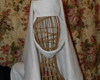 Coiffe médiévale pour femme mode du 13e siècle pour costume historique .