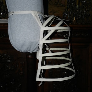 Twist or ass, twist cage or agitation cage, Victorian style for historical costume for historical costume.