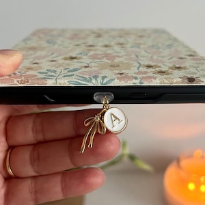 Kindle Charm,USB-C Dust Cover,Kindle Accessories,Bookish Gifts,Tech Accessories,Phone Charm,Cute Tech Accessories,USB-C iphone dust cover