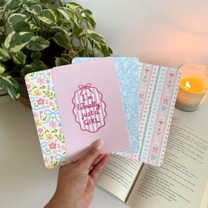 Spring Kindle Insert, Goose and Floral Kindle Cover, Girly E-reader Insert Bundle