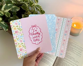 Spring Kindle Insert, Goose and Floral Kindle Cover, Girly E-reader Insert Bundle