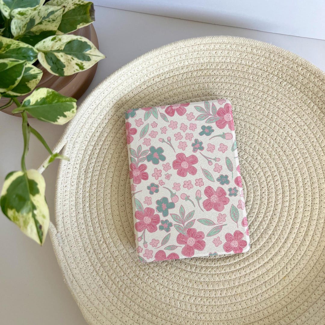Pink Floral Kindle Paperwhite Case: Protective E-reader Cover - Etsy