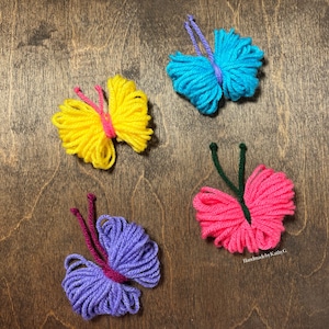 Encanto, pick 2, Mirabel butterfly, yarn butterfly pins, butterfly pin, cosplay, Disney, butterfly, mariposa, Disney run, Halloween,