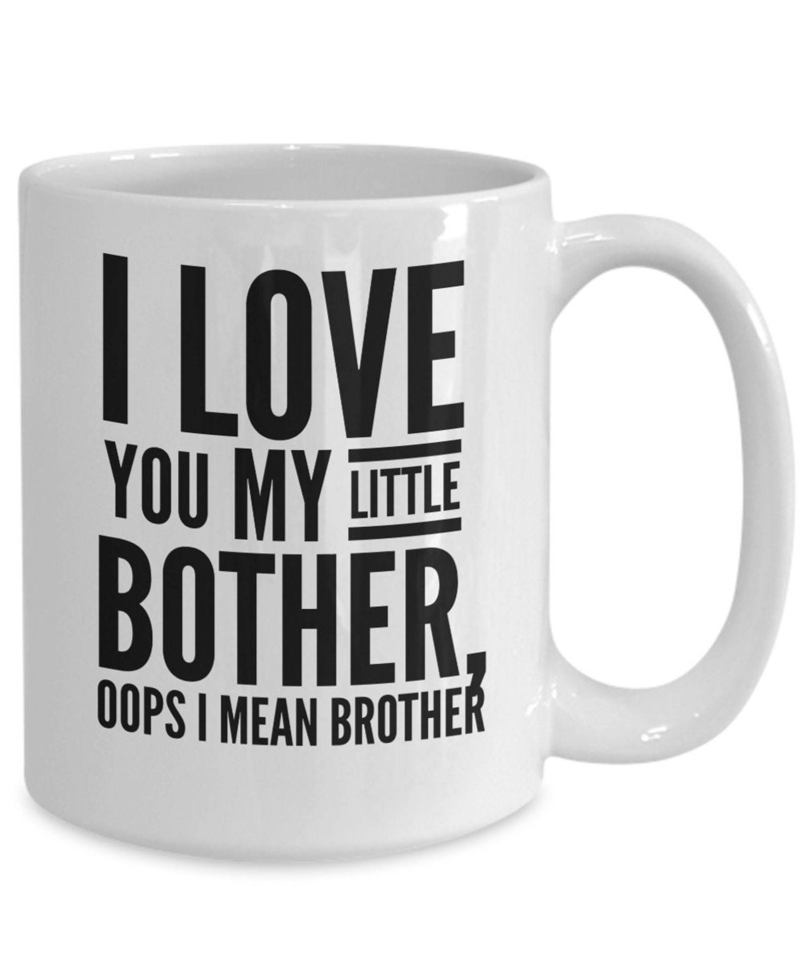 Younger Brother Gift, Brother Mug, Little Brother Cup Etsy
