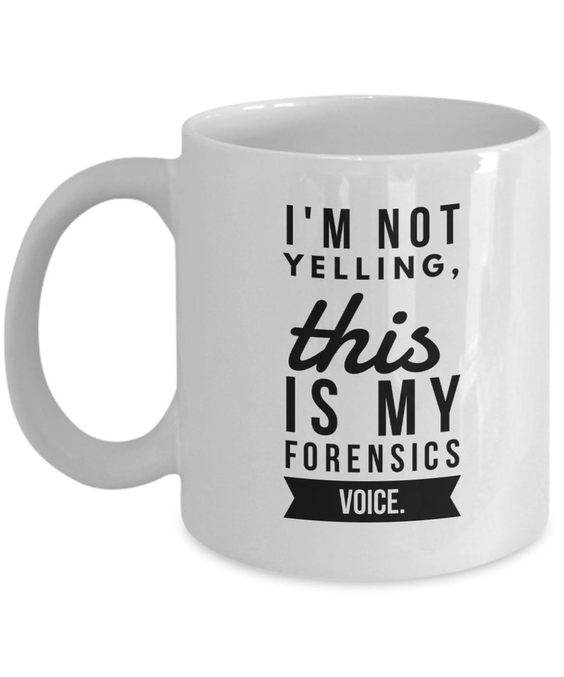 Forensic Science Gift Forensic Mug Forensic Scientist Etsy