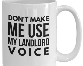 Landlord Coffee Mug, Funny Landlord Gift, Landlord Gift Idea, Best Landlord Ever, Landlord Gifts, Mug for Landlord