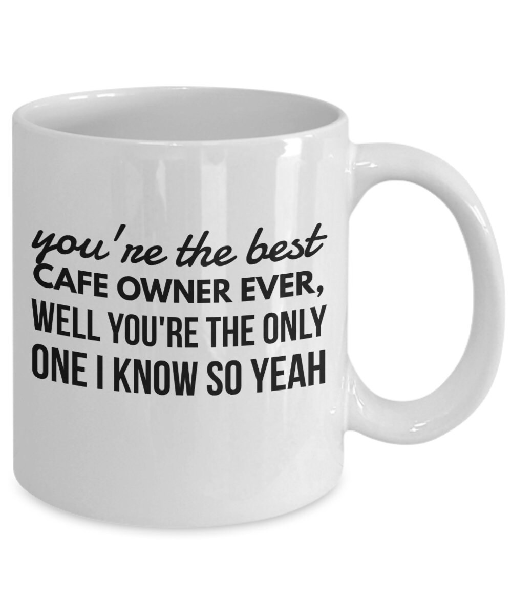 Cafe Owner Gift Gift for Cafe Owner Cafe Owner Gift Ideas Etsy UK