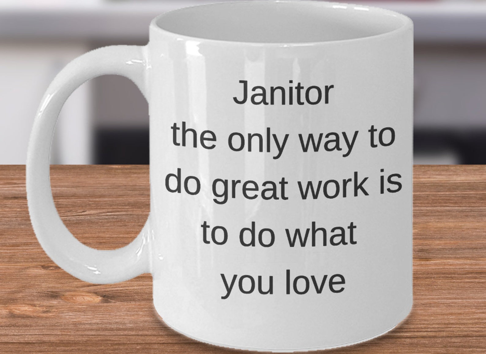 Janitor Gift, Best Janitor Mug, Janitors Funny Mug, Janitor Present, Janitor Thank You, Janitor