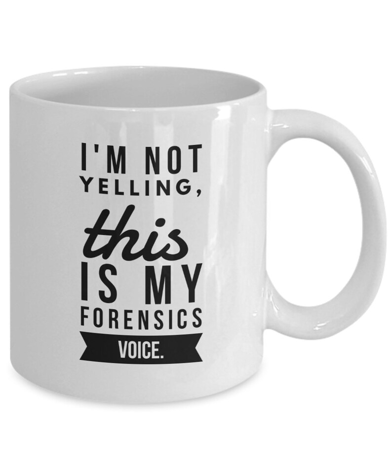 Forensic Science Gift Forensic Mug Forensic Scientist Etsy