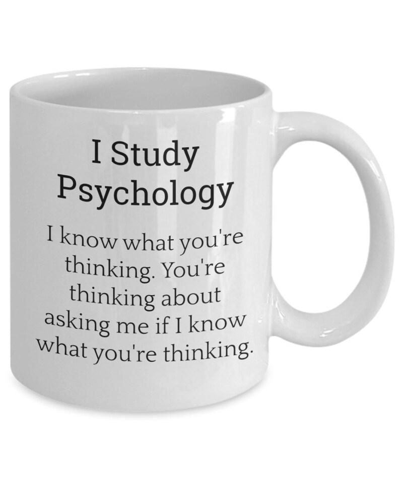 Psychology Student Gift Psychology Funny Mug Psych Student Etsy