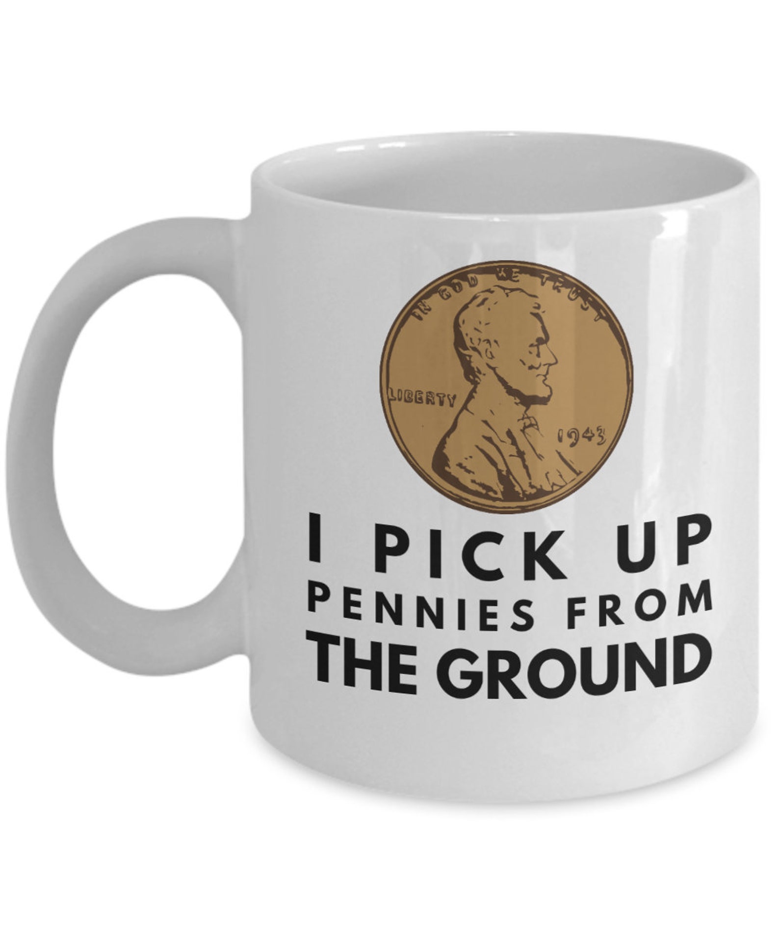 Penny Collector Gift, Penny Coffee Mug, Pennies Gift Idea, Penny Gift ...