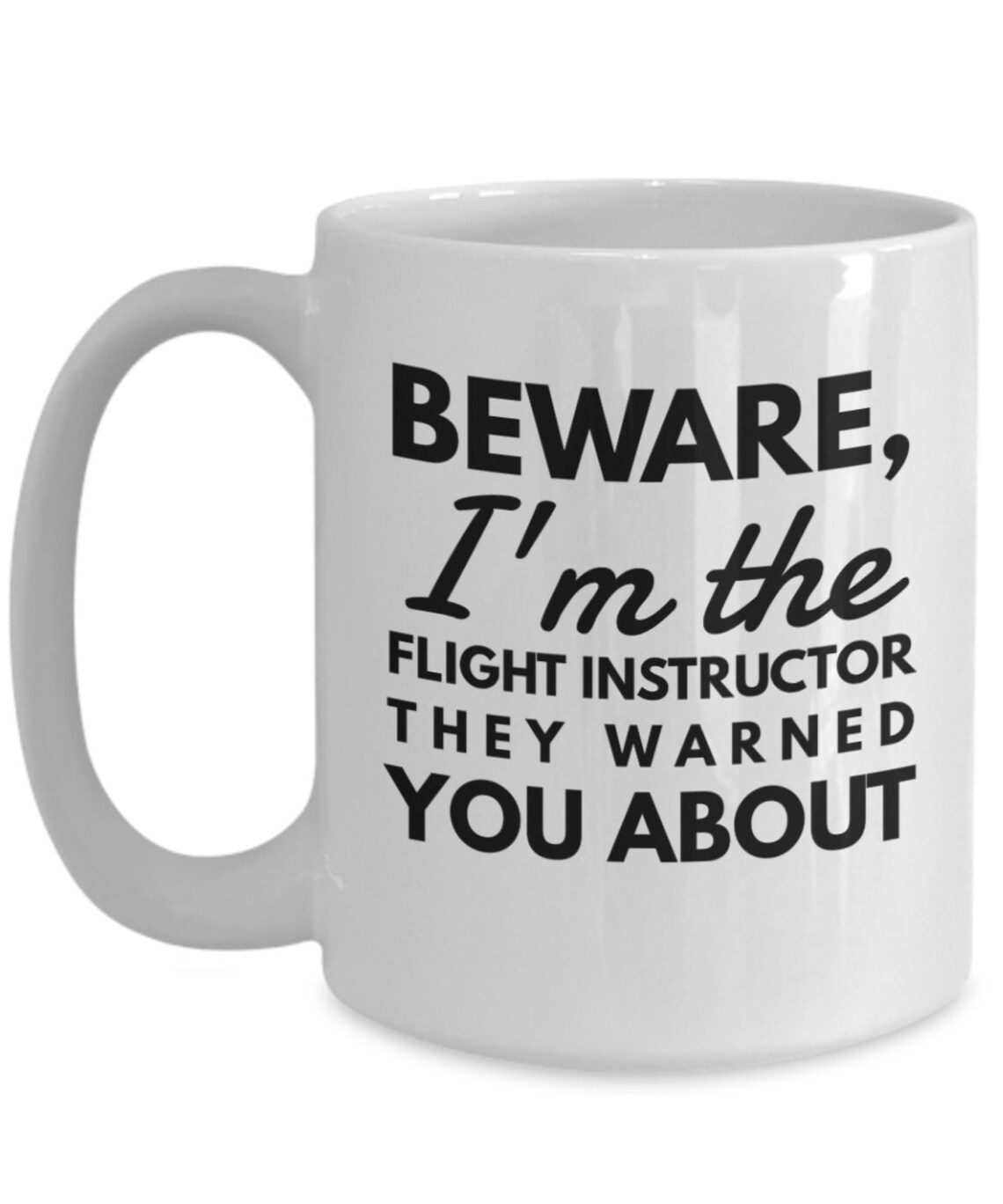 Flight Instructor Gift Idea Flight Instructor Coffee Mug Etsy