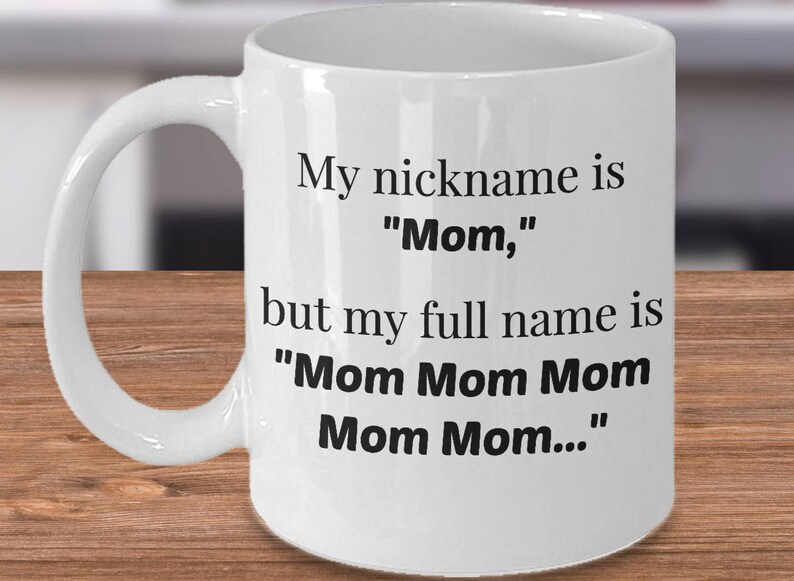 Funny Mom Mug Funny Mom Gift Mug for Moms Gift for Moms Etsy