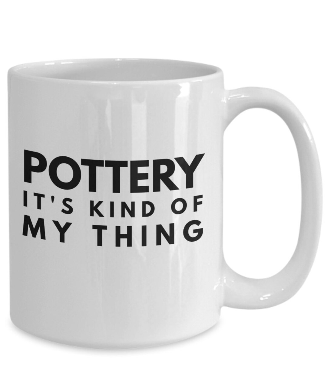 Pottery Gift Idea Pottery Mugs I Love Pottery Pottery Etsy