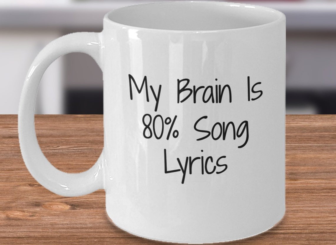 Song Lyrics Gift Song Lyrics Lover Gift For Song Lover Song | Etsy