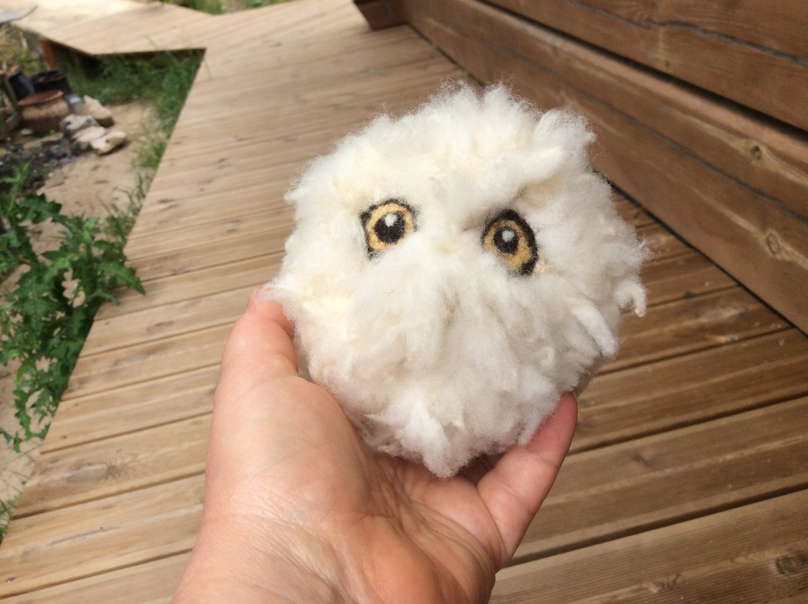 Handgemachte gefilzte Baby-Eule: Flauschige Weihnachtsdekoration,  Umweltfreundliches Geschenk - Etsy Österreich, image size:2592x1936