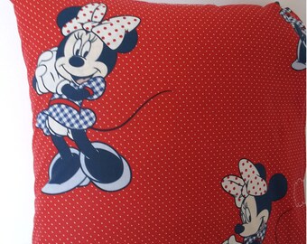 Minnie Disney cushion cover; 40x40cm