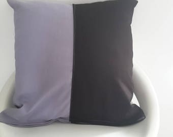 Cushion cover 40x40 cm purple and plum