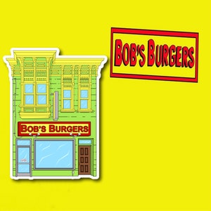 Belcher Restaurant Sticker | Bob's Burgers Sticker | Decal | Laptopsticker