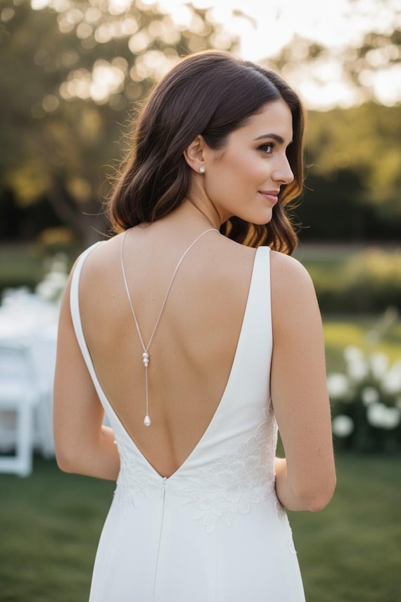 backless dress construction Anira Chain Backless Mini Dress – edikted main image 1