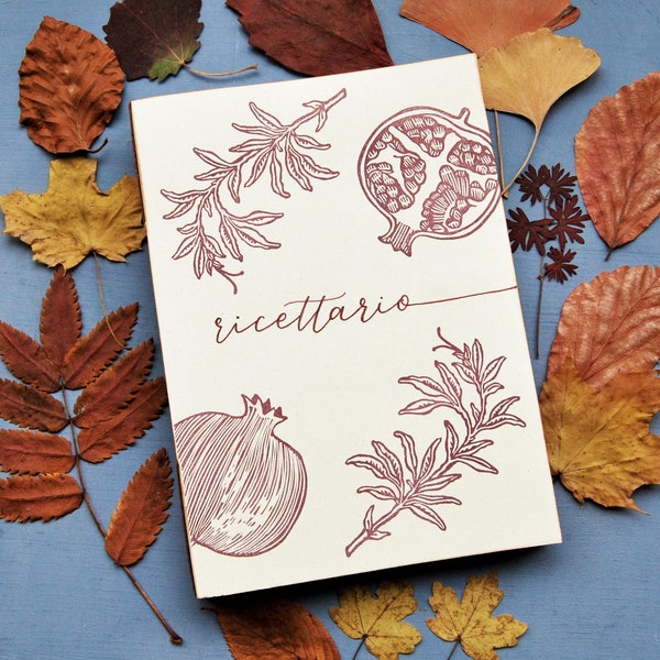Handmade Recipe Book Etsy