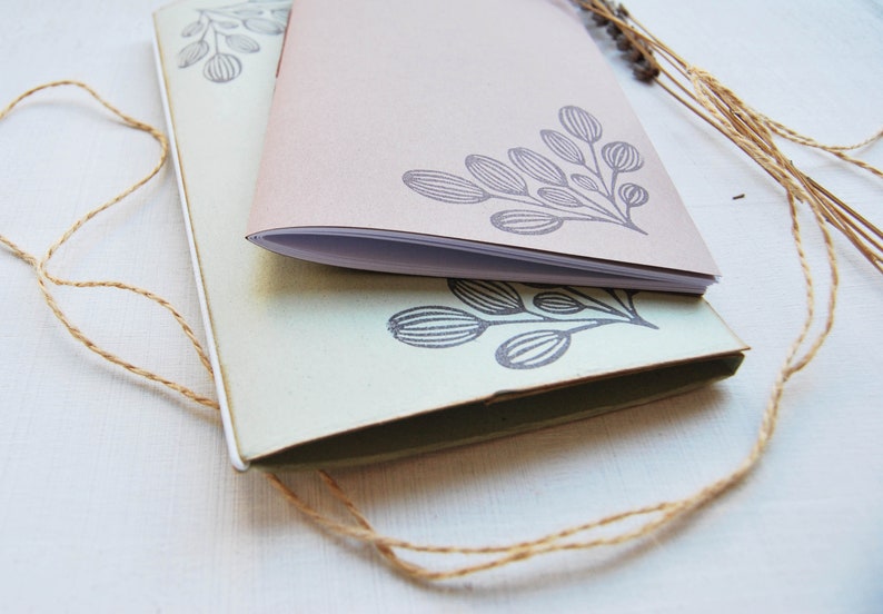 Handmade stationery set with plantable paper Etsy