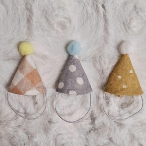 Confezione da 3 cappelli per feste di compleanno Maileg Mouse.