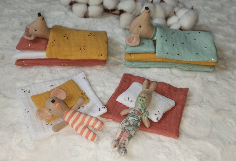 Matelas Blanket Micro Pillow Maileg Etsy